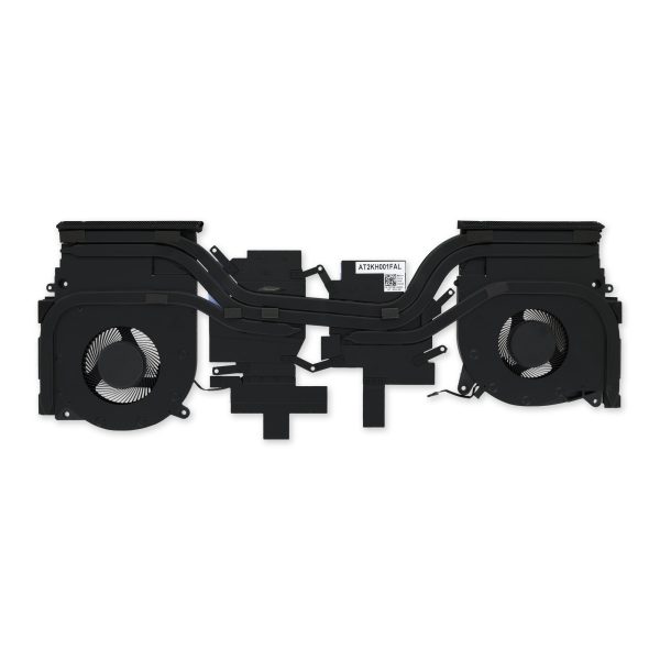 Dell Alienware Dual Fan and Heat Sink Assembly - X9FRW